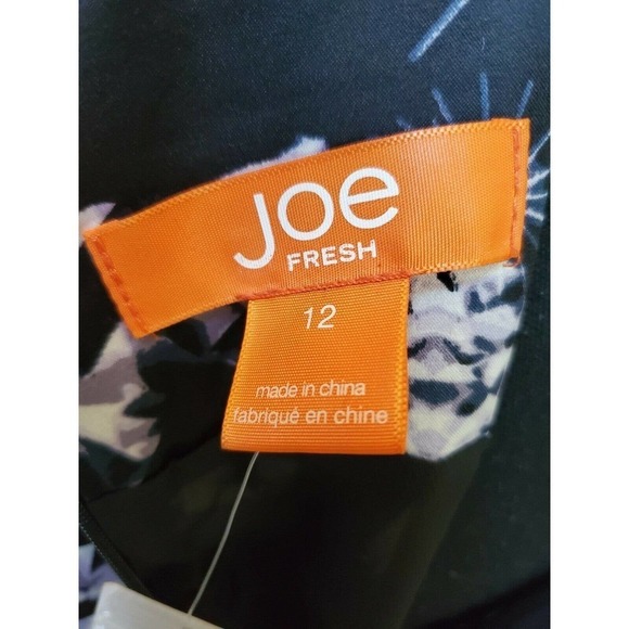 Joe Fresh 12 Floral Fit & Flare Dress - Picture 7 of 9
